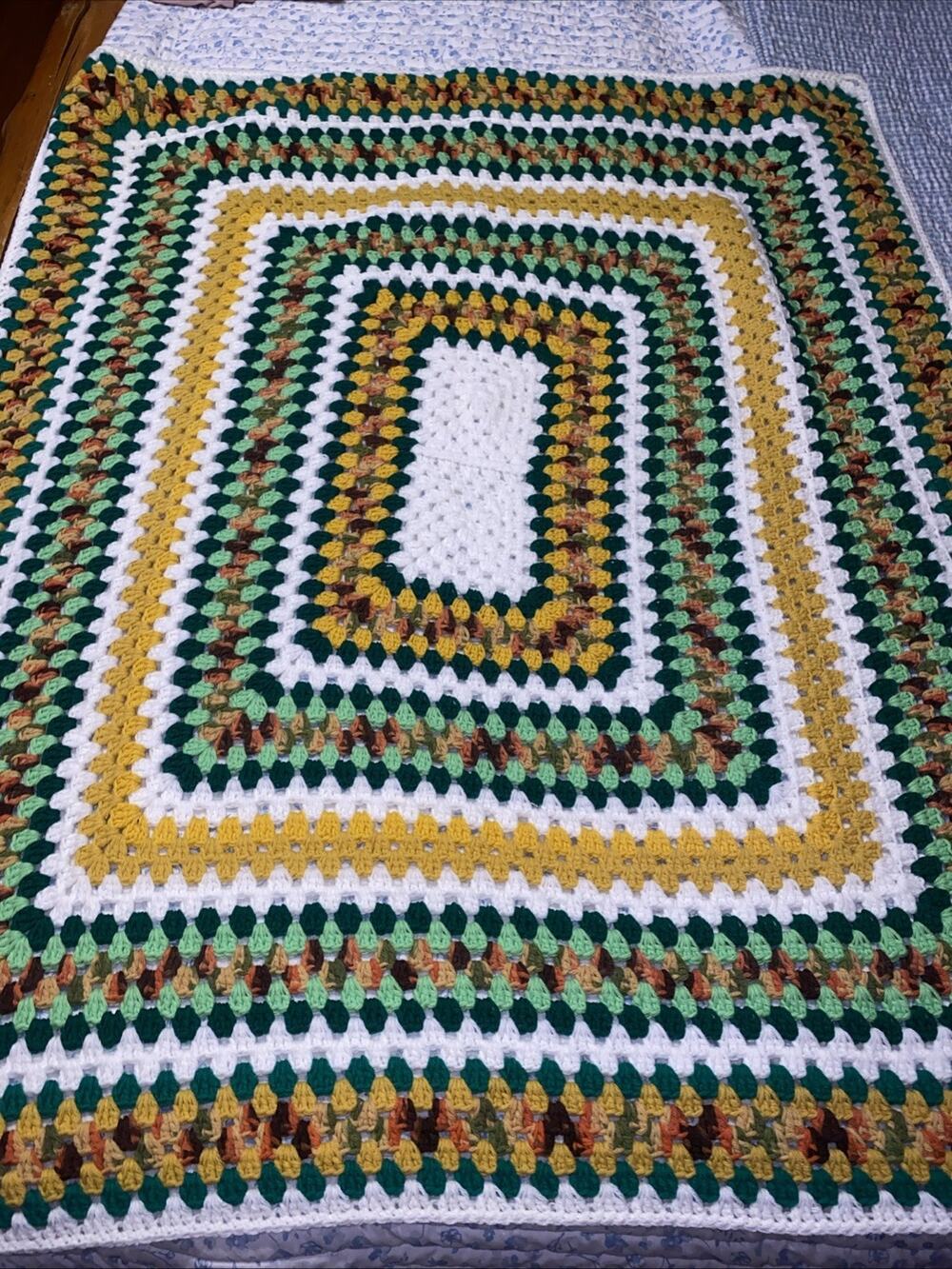 Vintage Afghan Size 53x45